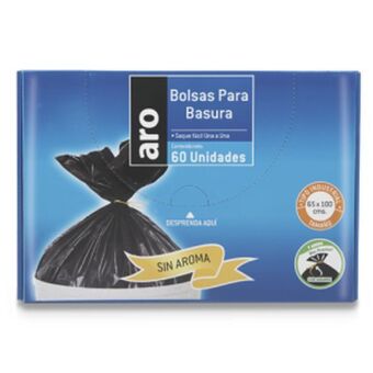 Makro Bolsa basura aro industrial 65x100 negra x 60u oferta