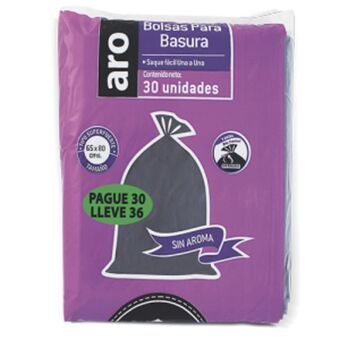 Makro Bolsa basura aro superfuerte 65x80 p30ll36 oferta