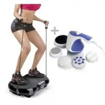 Falabella Plataforma vibratoria con bandas + masajeador oferta