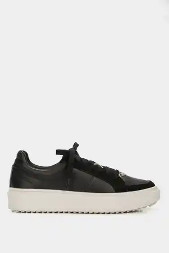 Vélez Tenis casuales ume de cuero y carnaza para mujer silueta juvenil negro oferta