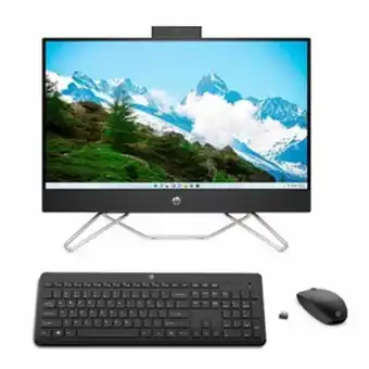 Ktronix Computador all in one hp 23.8" pulgadas cb0013la - amd ryzen 5 - ram 8gb - disco ssd 256 gb + disco hdd 1 tb - negro oferta