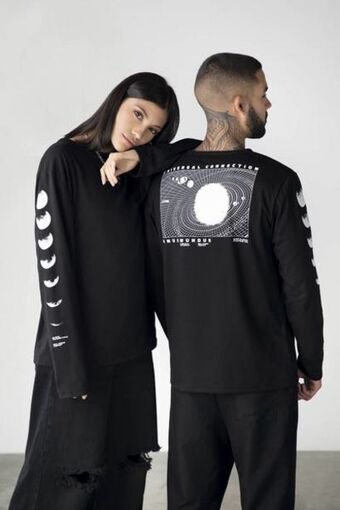 Carmel Camiseta manga larga negro oferta