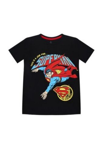 Dafiti Camiseta niño dc comics negro oferta