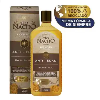Droguerías Colsubsidio Tio nacho shampoo jalea real 415 ml oferta
