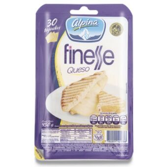 Makro Queso finesse tajado 450g en30u oferta