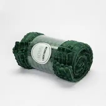 Panamericana Cobija verde de 130 x 160 cm oferta