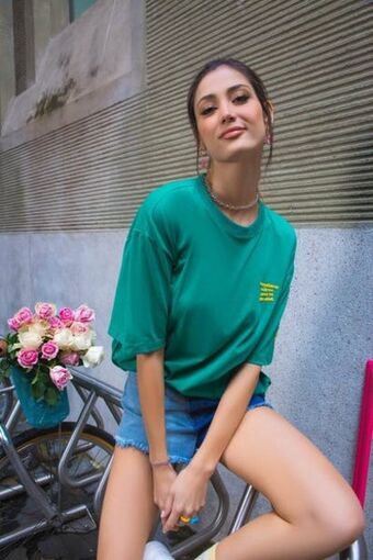 Carmel Camiseta manga corta verde oferta