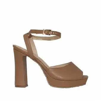 Bon-Bonite Sandalias color miel en cuero. oferta