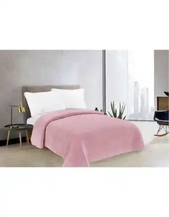Flamingo Cobija soft rosa 100x150 oferta