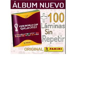 Éxito Album qatar pasta dura 2022 + 100 láminas sin repetir panini oferta
