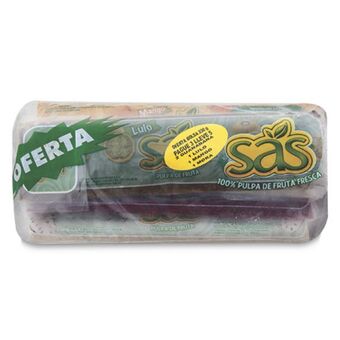 Makro Pulpa de fruta sas surtida bolsa 230g pague 3 lleve 5u oferta