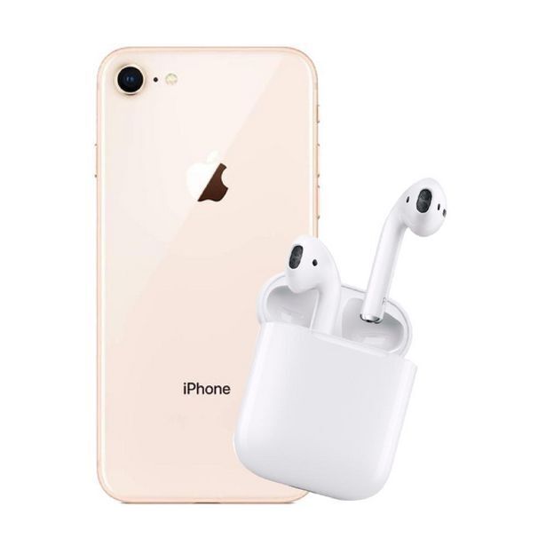 Éxito Celular iphone 7 128gb dorado +airpods segunda generación reacondicionados oferta