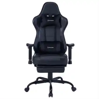Éxito Silla gamer omega reclinable con reposa pies negra oferta