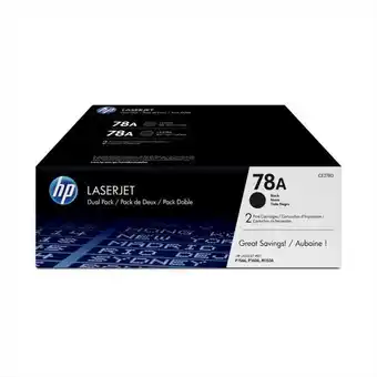 Éxito Toner pack de 2 cartuchos hp 78a negro laserjet original (ce278ad) oferta