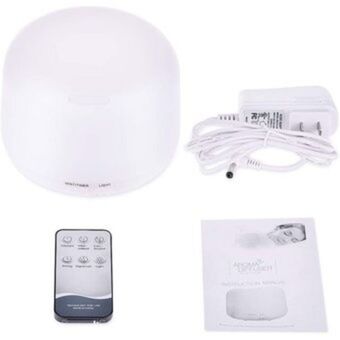 Linio Difusor de aromas humidificador aromaterapia luz 300ml control+esencia oferta