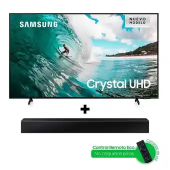 Éxito Tv led crystal uhd 4k smart tv samsung 43 pulgadas led uhd4k smart tv un43bu8000 oferta