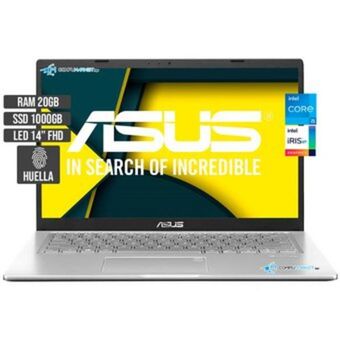 Linio Portatil asus intel core i5-1135g7 ssd 1tb ram 20gb intel iris® xe 14 full hd oferta