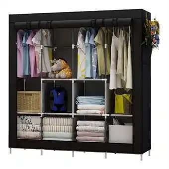Éxito Closet armario extra doble desarmable con forro oferta