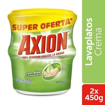 Makro Lavaloza crema axion aloe 450gx2u oferta