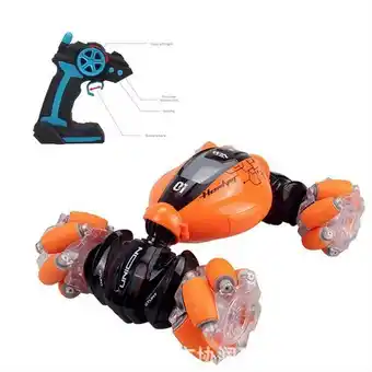 Éxito Carro control remoto grande con baterias recargables 2.4 ghz naranja oferta