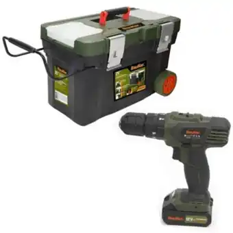 Constructor Set carro 25pulg con taladro 12v y acc oferta