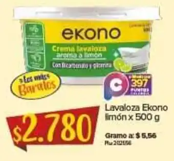Super Inter Lavaloza Ekono Limon x 500g oferta