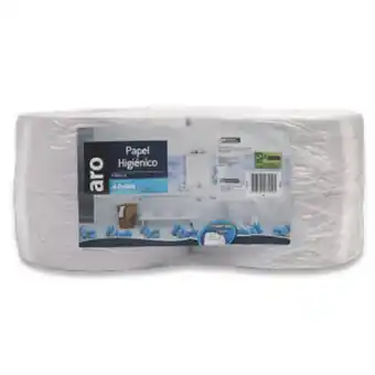 Makro Papel higienico aro jumbo blanco 250mx4u oferta