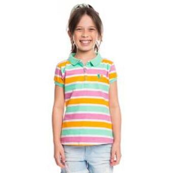 Polito Camiseta polo niña oferta