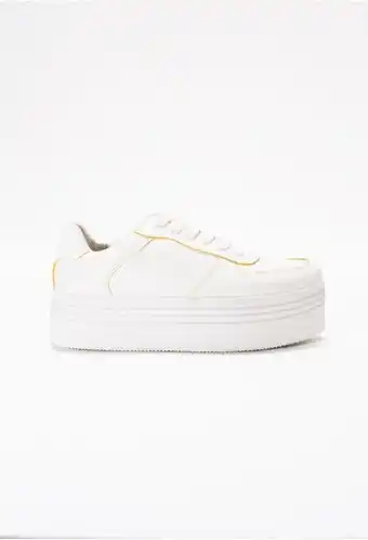 ELA Tenis suela alta material en contraste d oferta