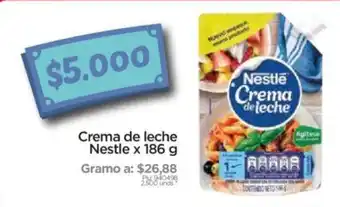 Surtimax Crema de leche Nestle x 186g oferta