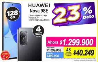 Alkomprar Huawei Nova 9SE oferta
