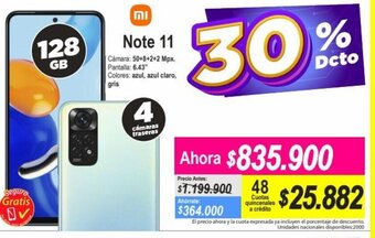 Alkomprar Mi Note 11 oferta
