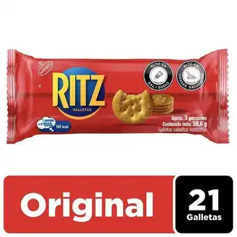 Éxito Galletas saladas ritz 58.6 gr oferta