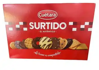 Éxito Galletas surtidas dulces cuetara marca exclusiva 210 gr oferta