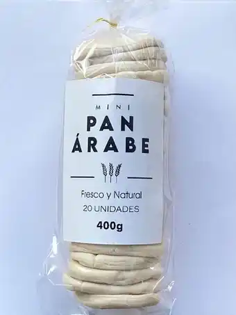 Éxito Pan arabe blanco x20u mini pan arabe 400 gr oferta