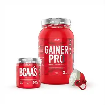 Éxito Proteina gainer pro 6 lbs + bcaas + embudo oferta