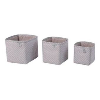 Totto Juego de 3 cajas organizadoras en tela boxi oferta