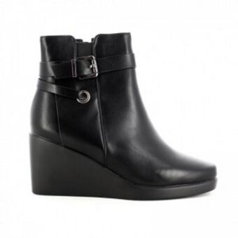 Spring Step Botines para mujer marca via spring, color negro oferta