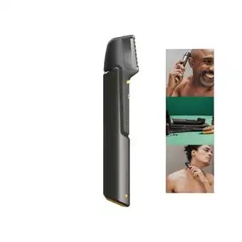 Afeitadora inalámbrica de cara, cuerpo y corte de cabello microtouch titanium trim