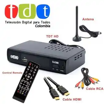 Falabella Tdt decodificador hd hdmi + antena señal terrestre oferta