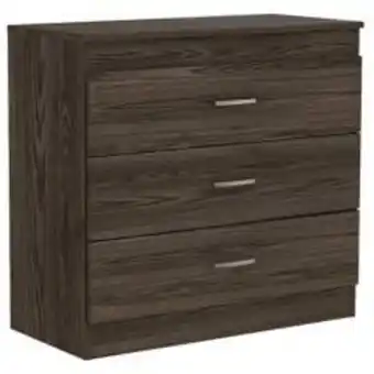 Falabella Cómoda melia 1 puesto coñac/blanco 75 x 80 x 37.5 cm oferta