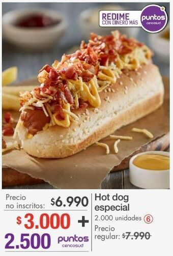 Metro Hot dog especial oferta