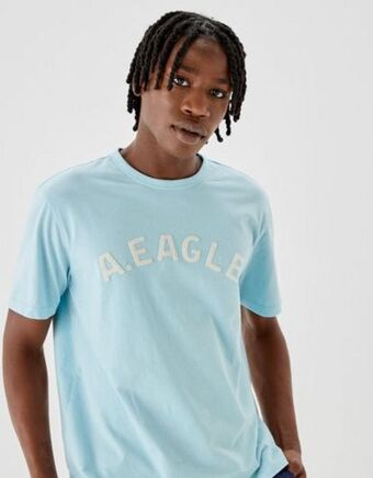American Eagle Camiseta gráfica ae ultra suave oferta