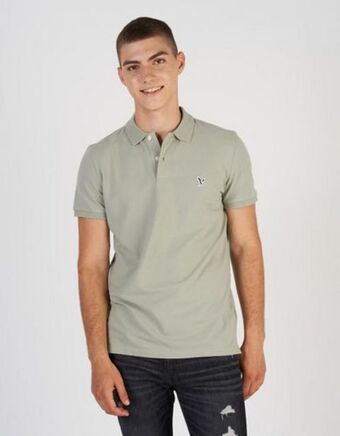 American Eagle Camisa ae polo con botones slim fit oferta