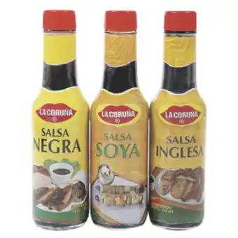 Makro Salsa la coruna soya + inglesa + negra 490g oferta