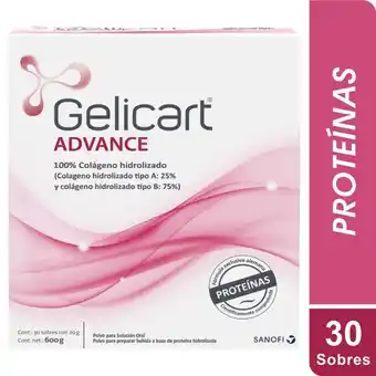 Droguerías Colsubsidio Gelicart advance polvo para solucion oral oferta