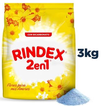 Makro Detergente rindex flores 2 en 1 3kg oferta