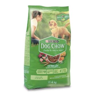 Makro Dog chow cachorros razas medianas y grandes 4kg oferta
