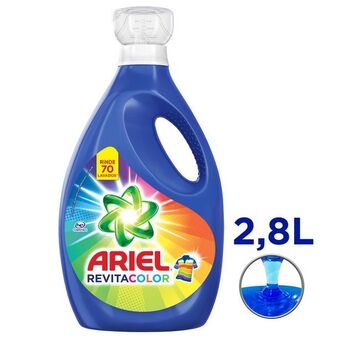 Makro Detergente liquido ariel revitacolor 2.8l oferta