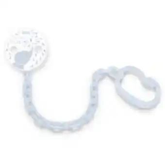 Falabella Agarrachupo cadena elefante azul oferta